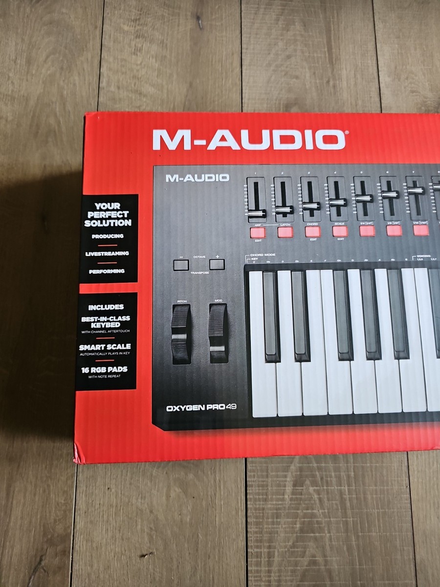 M-Audio Oxygen Pro 49-Key Keyboard Controller for sale online | eBay