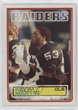 1983 Topps Rod Martin #304 sq1