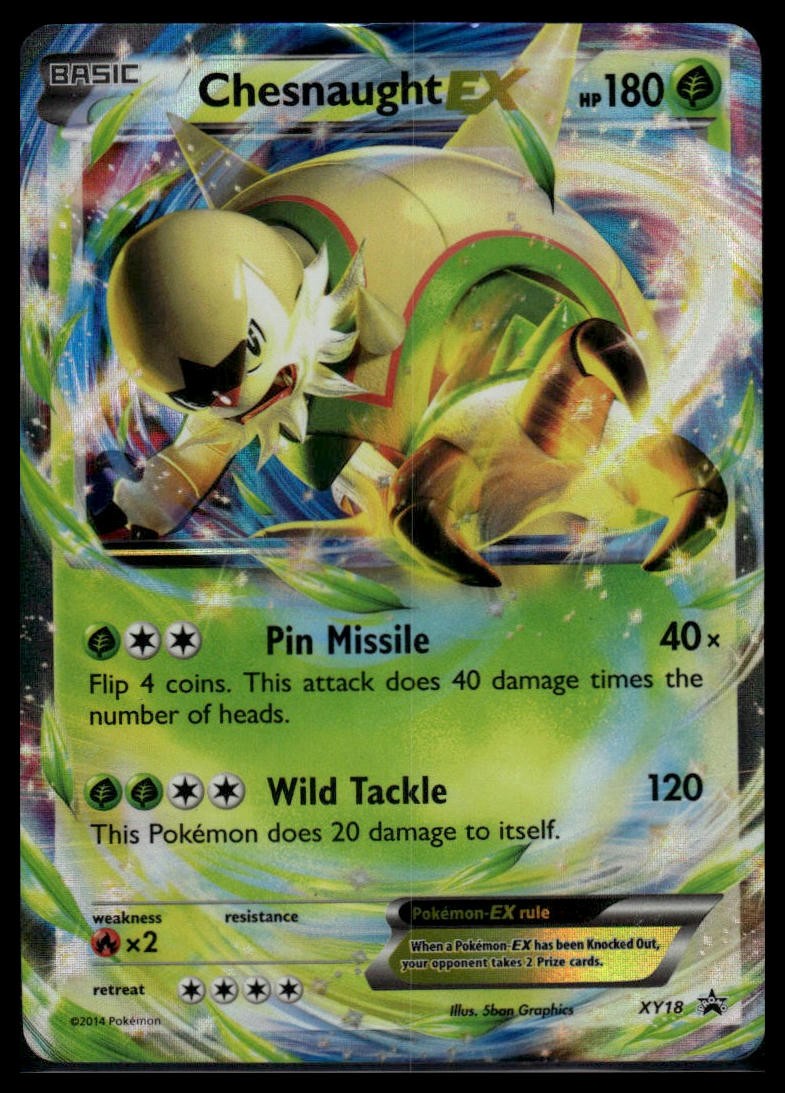 Pokemon Card XY Promos #XY18 Chesnaught EX