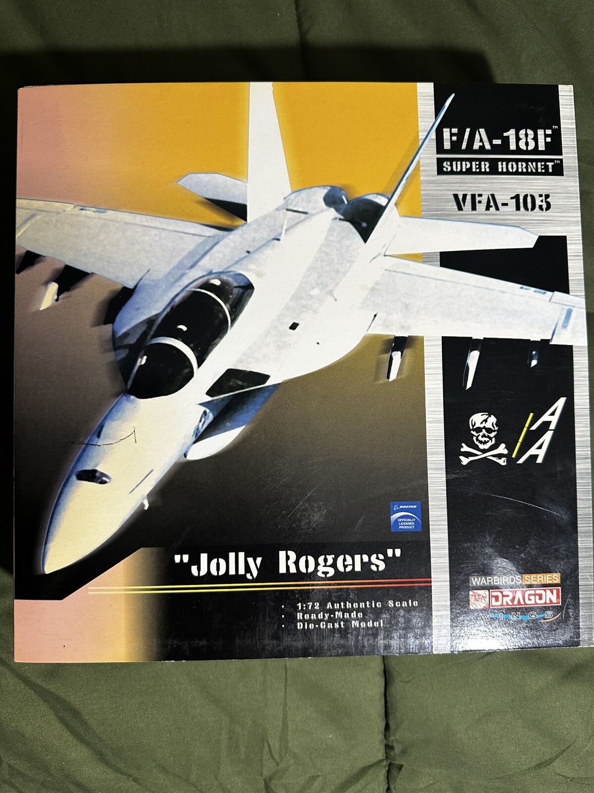 Model Aircraft F-18 Super Hornet “Jolly Rogers” By Dragon Wings Boeing