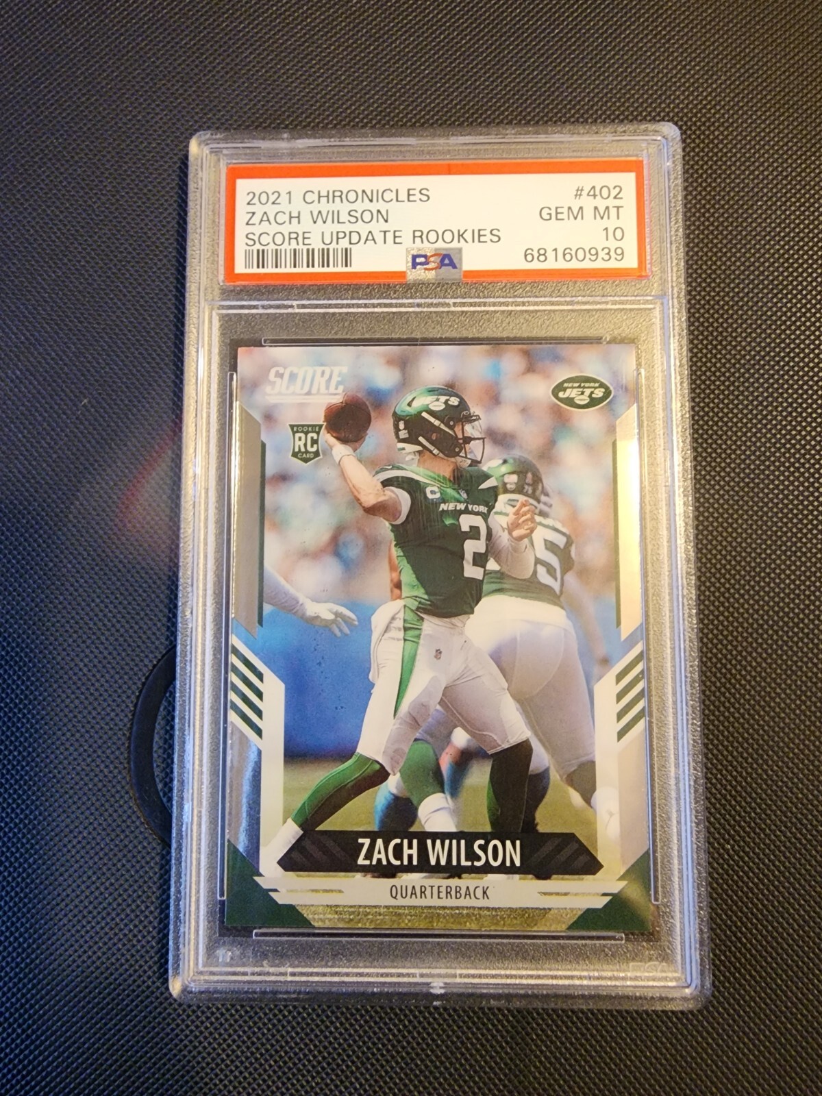 Zach Wilson Panini Chronicles Score Update Rookies #402 Base