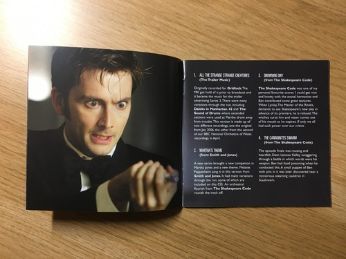 RARE CONDITION DOCTOR WHO SOUNDTRACK CD: SERIES 3 2007 ISSUE *MINT* - Picture 7 of 12