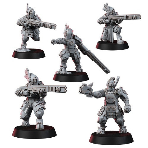 Великое благо Боевые огни Асигару T1 Wargames Exclusive 28 мм 5690₽