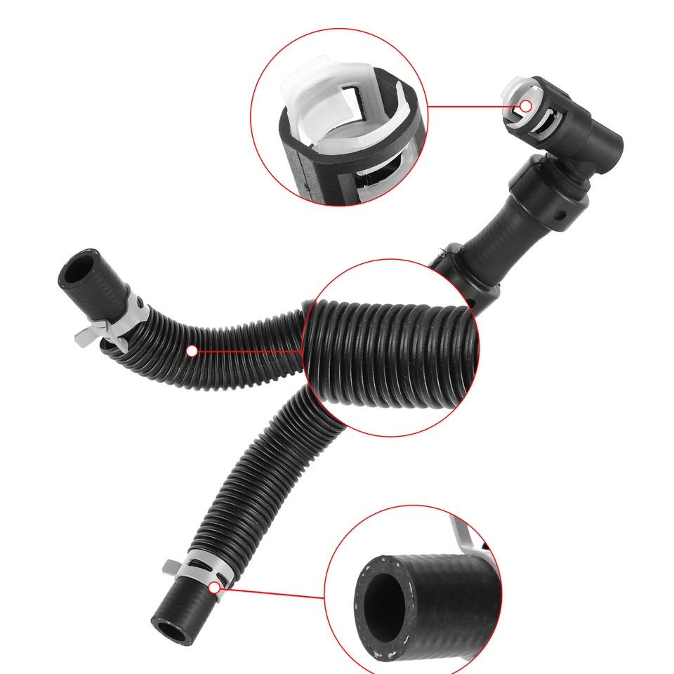 Gates 96-00 Chrysler Town & Country Van V-6 3.8L Heater To Eng. Molded Heater Hose