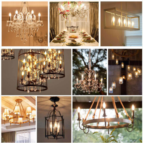 6x E14 LED Dimmable Candle Bulb C35 Filament Small Edison Screw Light Bulbs 4W - Picture 12 of 12