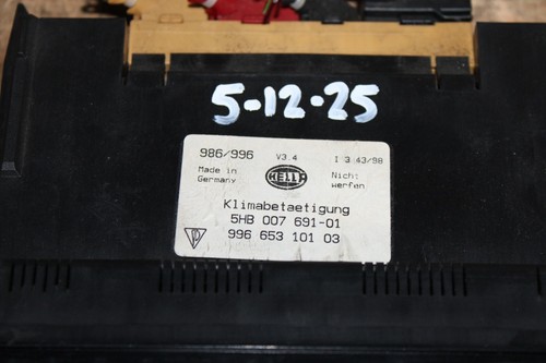 97-04 Porsche 986 Boxster 996 Carrera 911 AC Heater Temperature Climate Control - Picture 8 of 12