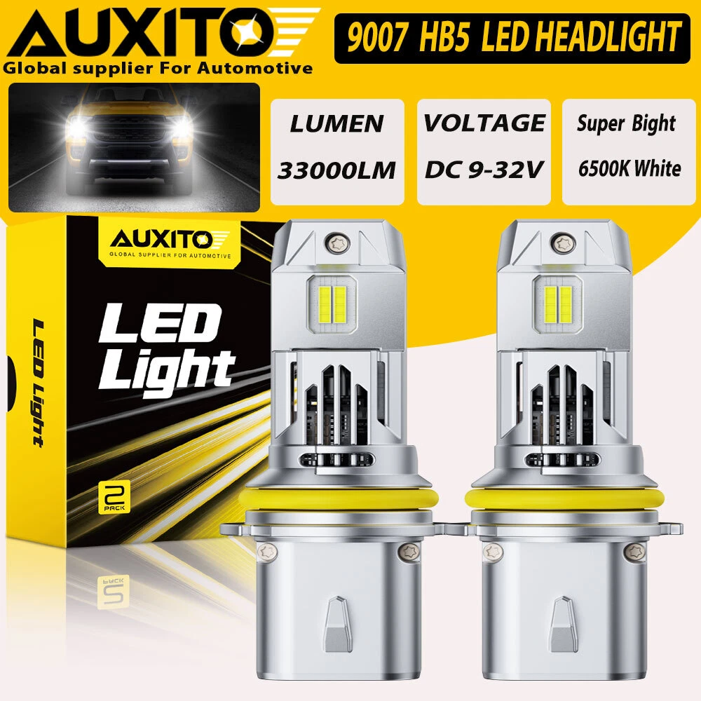 AUXITO 9007 HB5 LED Headlight Bulbs High Low Beam 330000LM White Super Bright 2X
Opens in a new wind