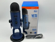 Logitech for Creators Blue Yeti USB Microphone - Midnight Blue