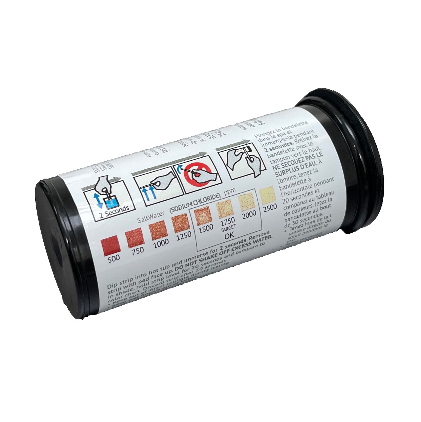 Hot Spring Freshwater Salt Test Strips ACE Salt Water System Hot Tub