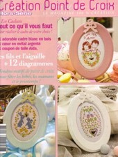 French cross stitch magazine Creation point de croix No.9 HS