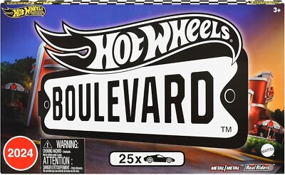 Hot Wheels Boulevard 25 Car Factory Set HRW96 2024 Minicar | eBay
