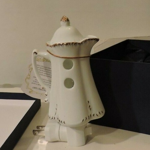 Teapot Night Light PlugIn “Adeline” Fine Porcelain New eBay