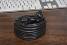 NEW 8 PIN DIN EXTENSION CABLE 12’ LONG ICOM ACC1 LINEAR AMPLIFIER KEYING IC-7700