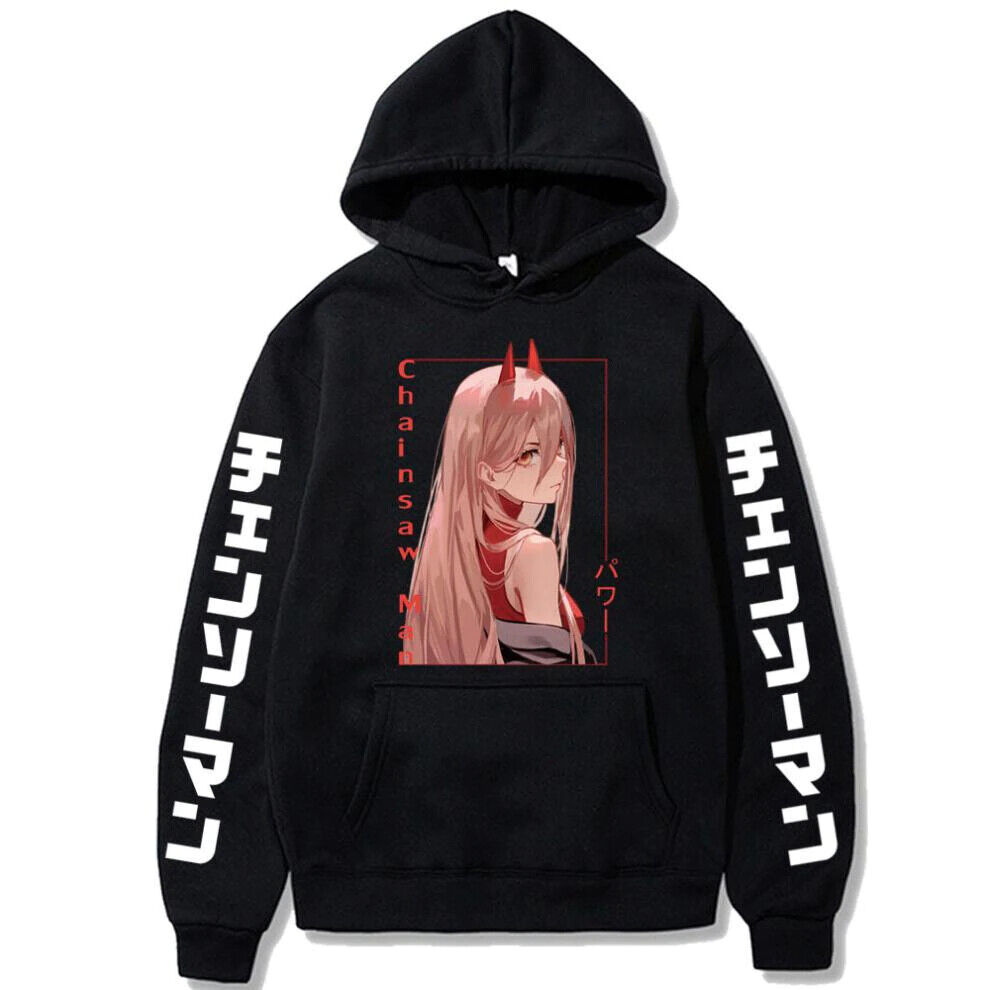 Power Chainsaw Man Unisex Hoodie Anime Men Women Pullover Power Chainsaw Man Unisex Hoodie Anime Men Women Pullover