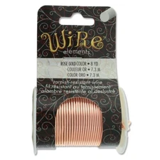 Wire Elements Copper Craft Wire (8 Gauges ~ 10 Colors) BeadSmith Wire