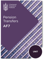 CII AF7 AF07 Pension Transfers Printed Study ...