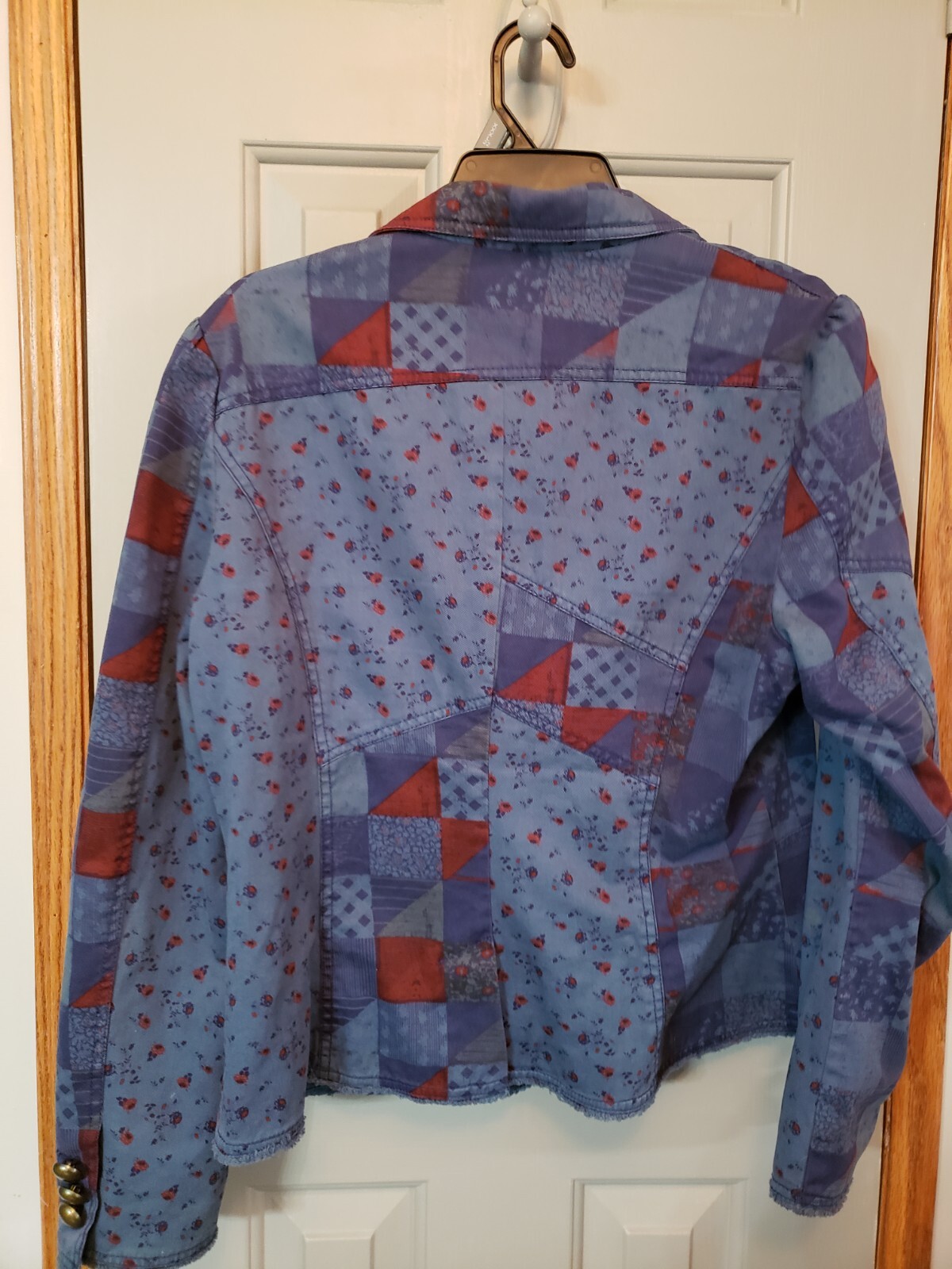 Vintage NEXT Patchwork Blazer/Jacket - image 3