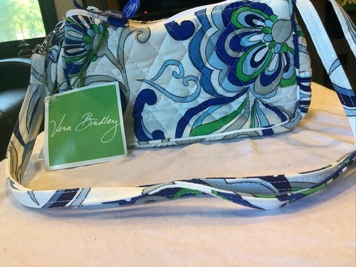 NWT~ Vera Bradley Mediterranean White Crossbody Purse Shoulder Bag - Picture 9 of 12