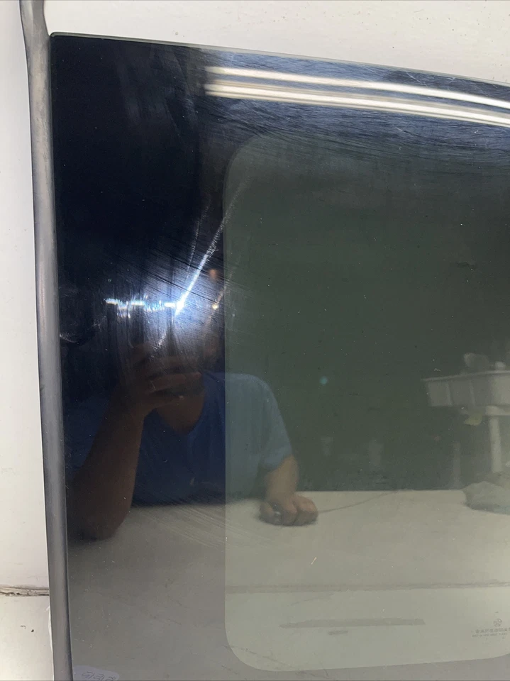 99-02 Dodge Ram 4 puertas cabina y media conductor puerta trasera izquierda cuarto ventana cristal M1064 Foto 4 de 4