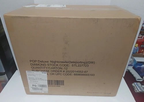 Funko POP! X-Men Teleporting Nightcrawler #1124 GITD Deluxe x 12 Unit Sealed !