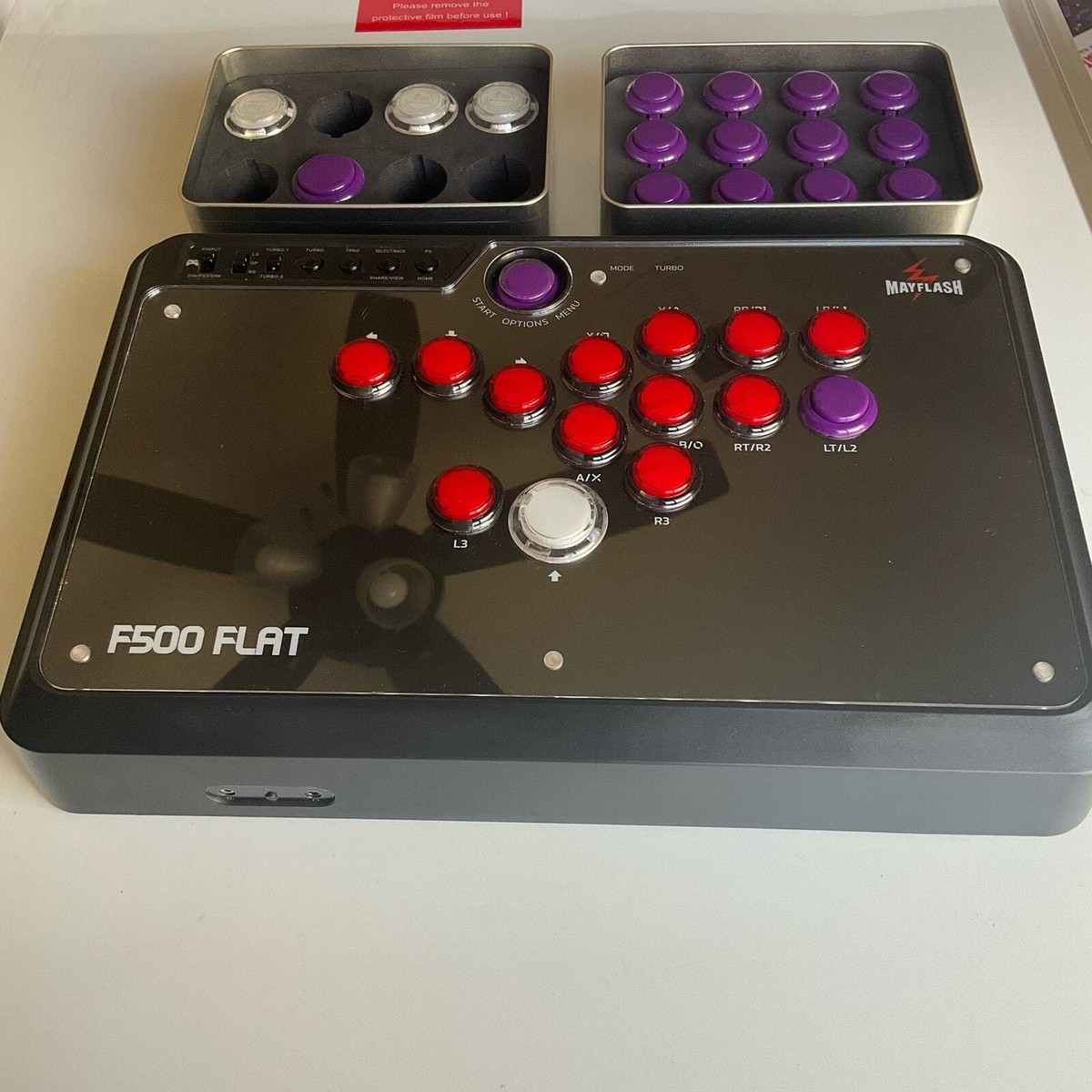 MayFlash All-Button Arcade Controller F500 Flat For PS5
