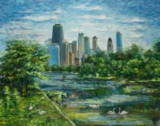Chicago. Oil on Canvas