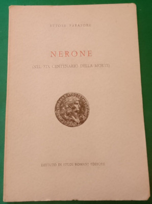 Paratore E. - Nero im 19. Todestag - Römische Profile VIII 1968