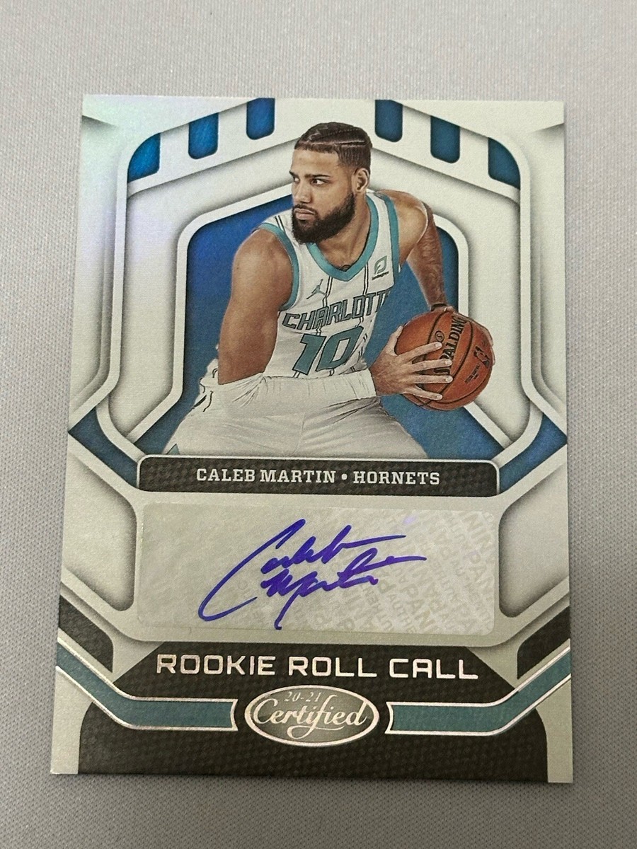 Certified 2020-21 2020-21 Panini Certified Rookie Roll Call Auto Caleb Martin