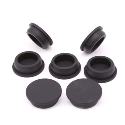 Silicone Rubber Hole Plugs Blanking Tube Pipe End Caps Inserts Black 6.8mm-201mm