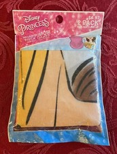 Disney Princess Belle/Solid Pink 2pk Kids Fashion Neck Gaiter Lightweight Mask