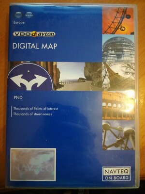 VDO DAYTON DIGITAL MAP EUROPA PND 2011 MS 2000 2010 2100 2110 PN 1000 2050 3000