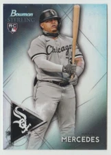 2021 Bowman Sterling #BSR-59 Yermin Mercedes RC Baseball Card Chicago White Sox
