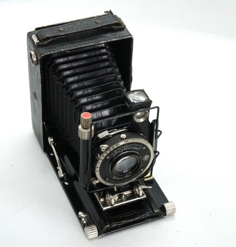 Voigtlander Bergheil 6x9" Folding Plate Camera lens HELIAR F=10.5 cm F4.5 - Picture 3 of 8