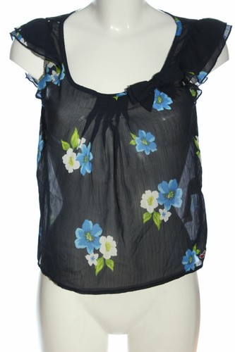 HOLLISTER Blusa mangas Mujeres Talla EU 34 azul-verde-blanco elegante | eBay