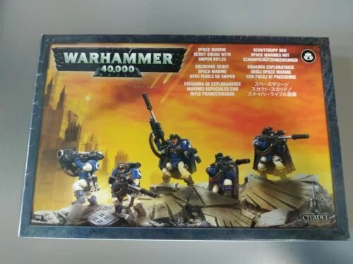 Miniature per gioco di strategia Warhammer 40000