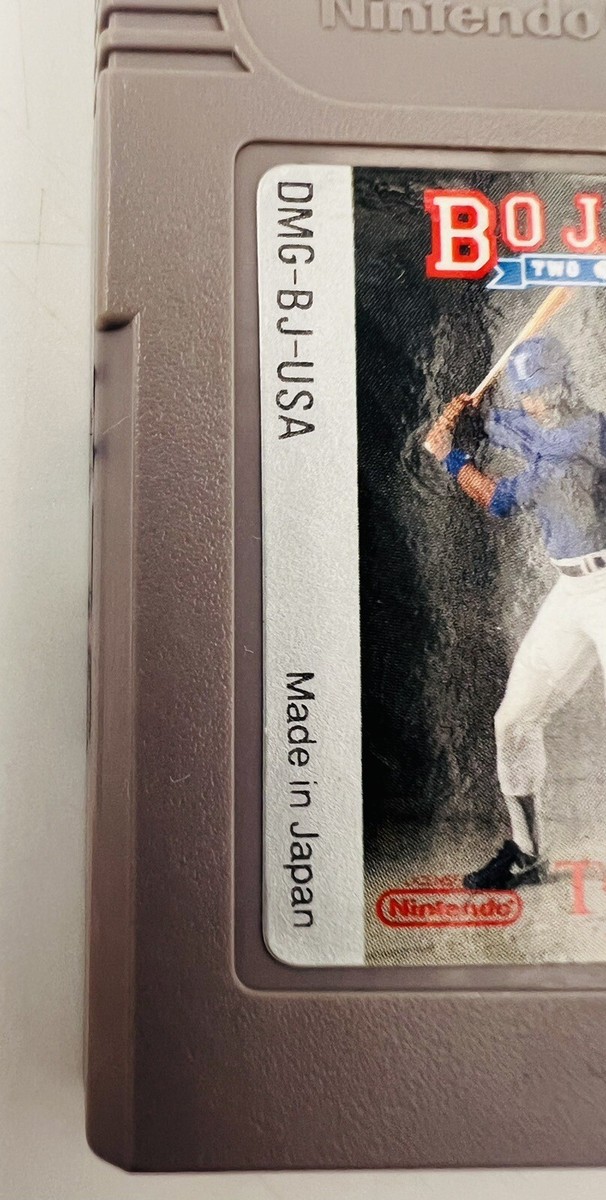 Bo Jackson: Two Games In One (Nintendo Game Boy, 1991) In