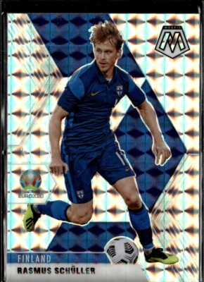 2021 Panini Mosaic Euros Rasmus Schuller Finland #46 Silver