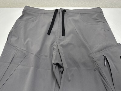 Men's Hoka One One Transport Pant Size Medium Castlerock #1128264