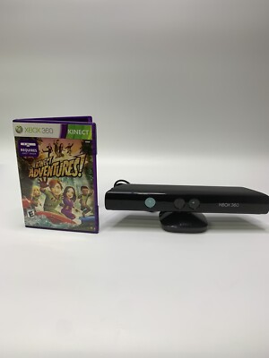 Microsoft 1414 Xbox 360 Kinect Sensor Bar - 1 game included - tested/works