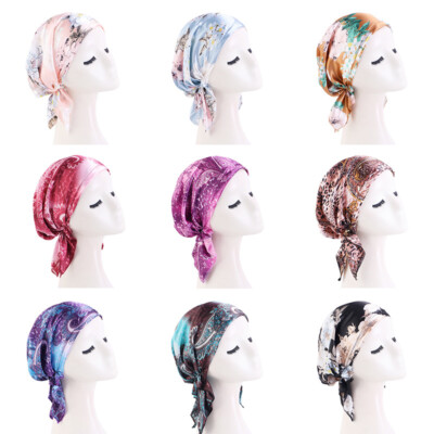 Cappello Da Pirata In Raso Con Turbante Da Donna Bandana Copricapo