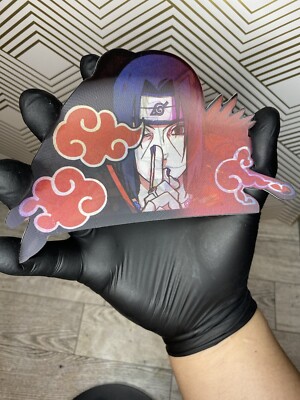 Naruto Shippuden Itachi Uchiha 3D Lenticular Motion Car Sticker Decal Peeker