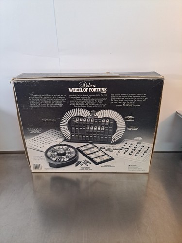 Vintage: Deluxe Wheel of Fortune Game, Complete - 1986 2nd Edition by Pressman - Picture 5 of 6