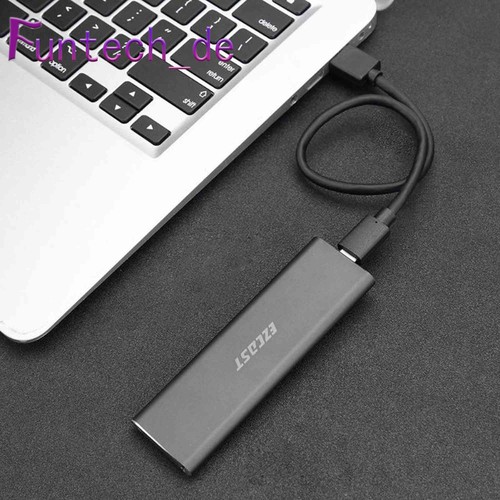 M2 SSD Hard Case NVME PCIe Enclosure M.2 to USB Type C 3.1 GEN2 M Key Adapter L4 - Bild 8 von 21