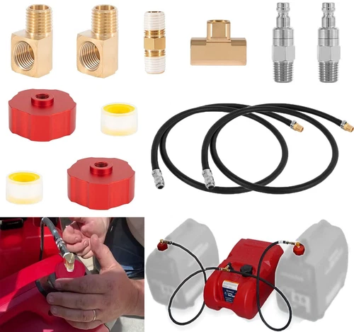 HND1.2CD Bergs II Dual System Extended Run Generator Fuel Set Fits Honda EU2200