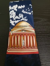 Political Building (Illinois Capital Building??) Neck Tie ~ Polyester 