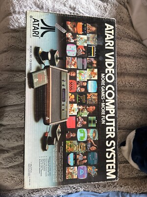 atari 2600 console in box