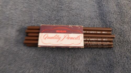 25-396 11 New NOS High Quality Louisville & Nashville Railroad Pencils Safety Da - Bild 2 von 6