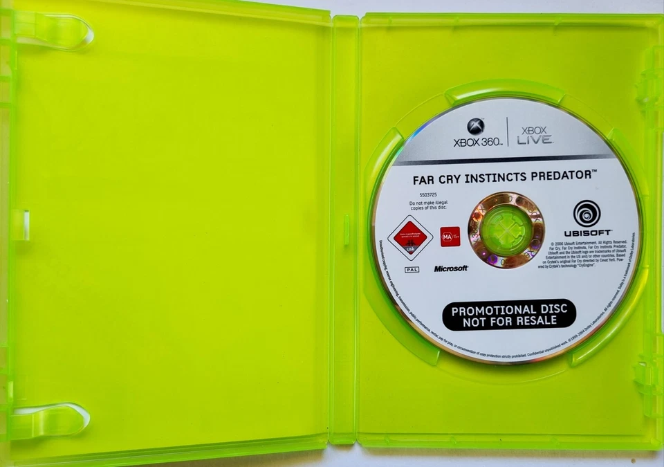 Farcry Instincts: Predator | PROMO PROMOTIONAL COPY | Microsoft Xbox 360 - Image 3 of 4