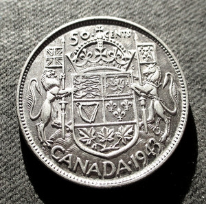 1943 Canada 50 Cents | eBay