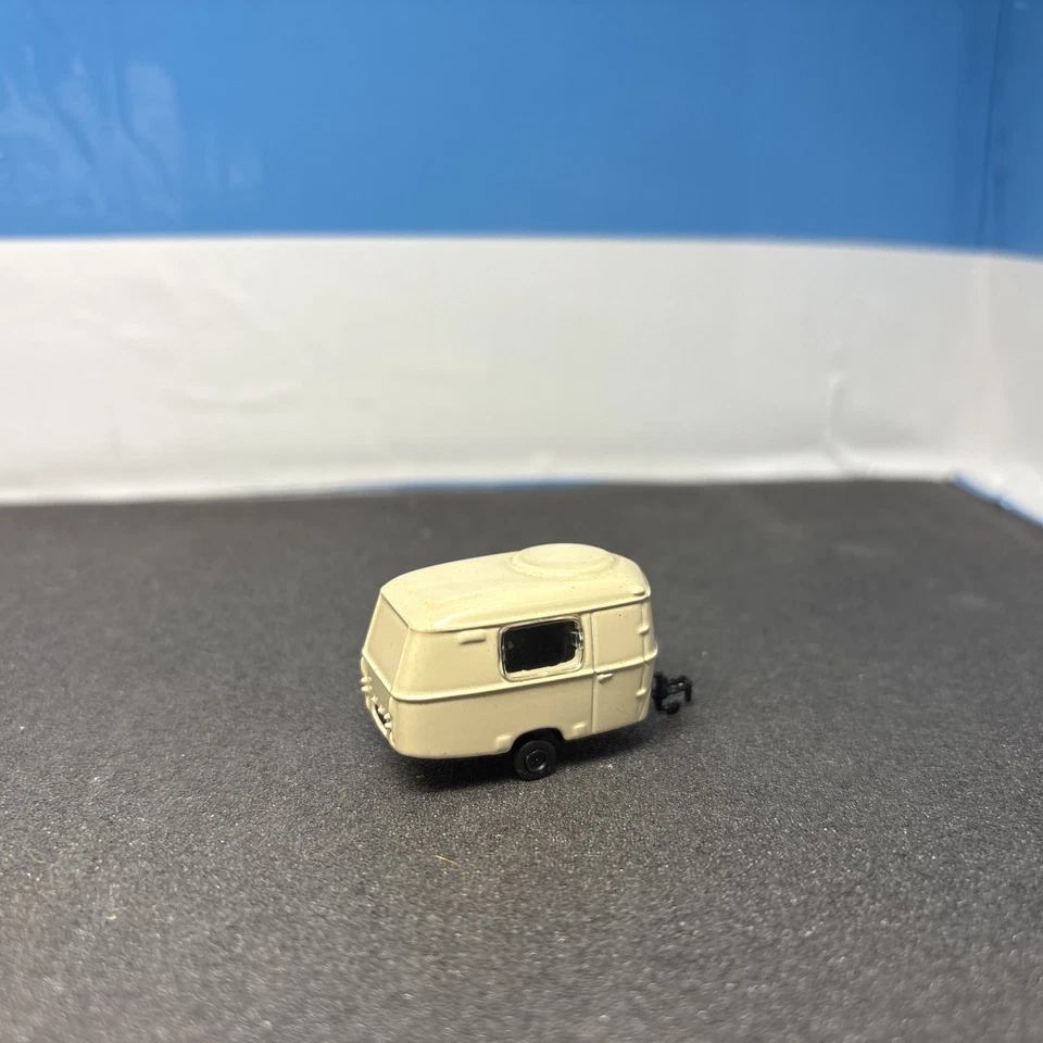 Wohnwagen H0 1:87 Metall Oldtimer Historisch Hersteller Unbekannt  - Bild 3 von 4